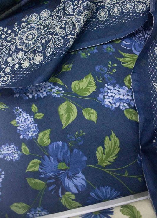 3 Piece Lawn Printed UnStitched Suit
