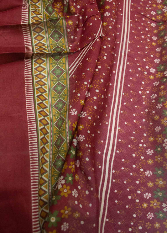 3 Piece Lawn Printed UnStitched Suit