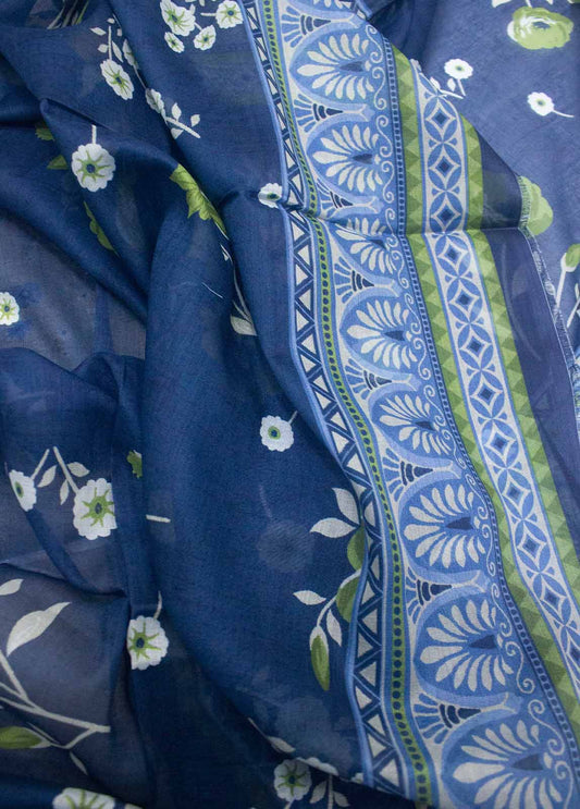 3 Piece Lawn Printed UnStitched Suit