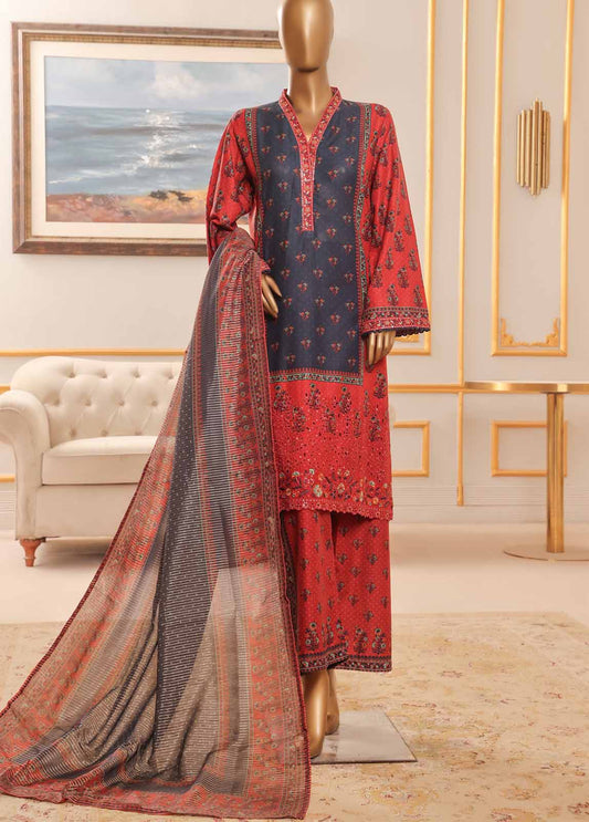 3 Piece Chikankari Stitched Suit