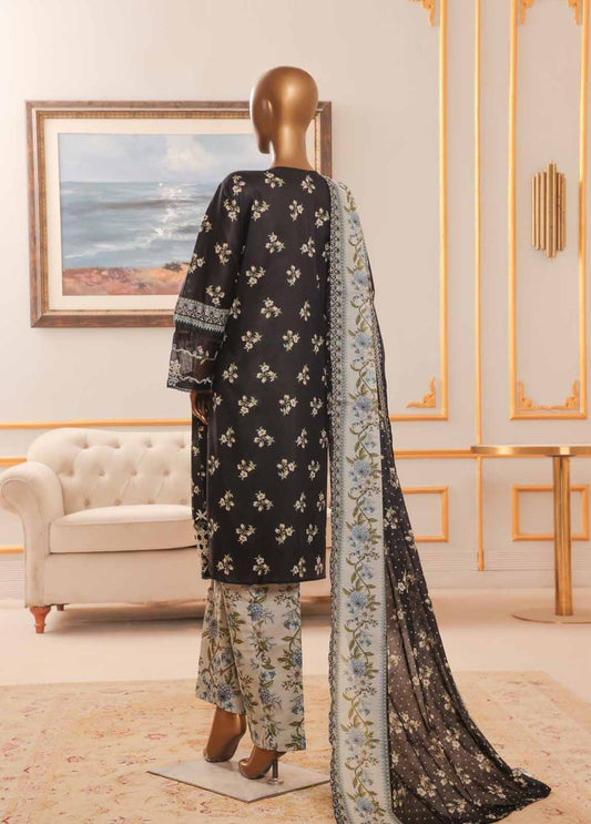 3 Piece Chikankari Stitched Suit