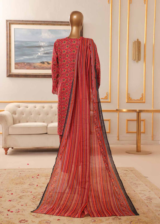 3 Piece Chikankari Stitched Suit