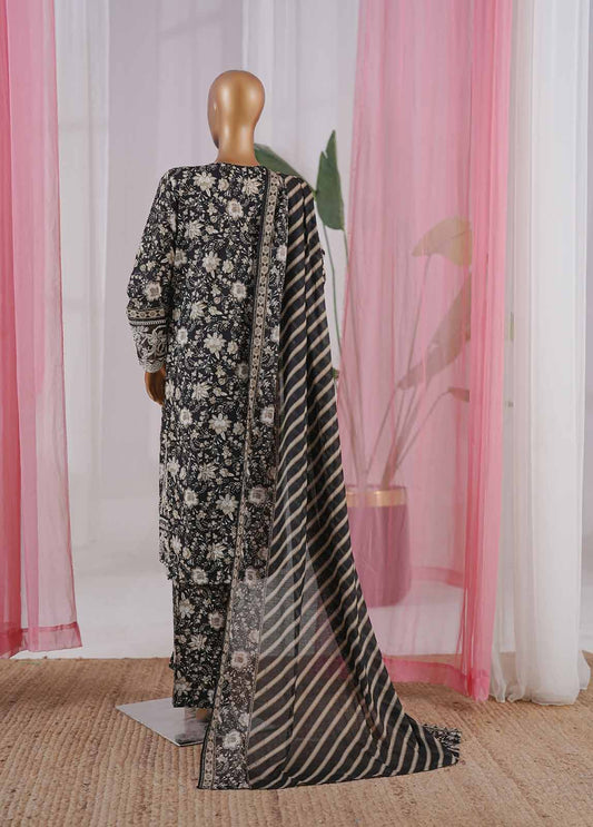 3 Piece Chikankari Stitched Suit