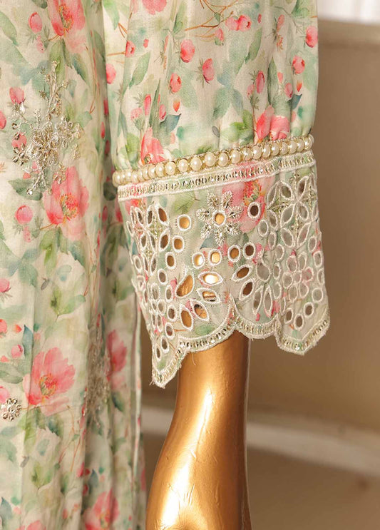 3 Piece Chikankari Stitched Suit
